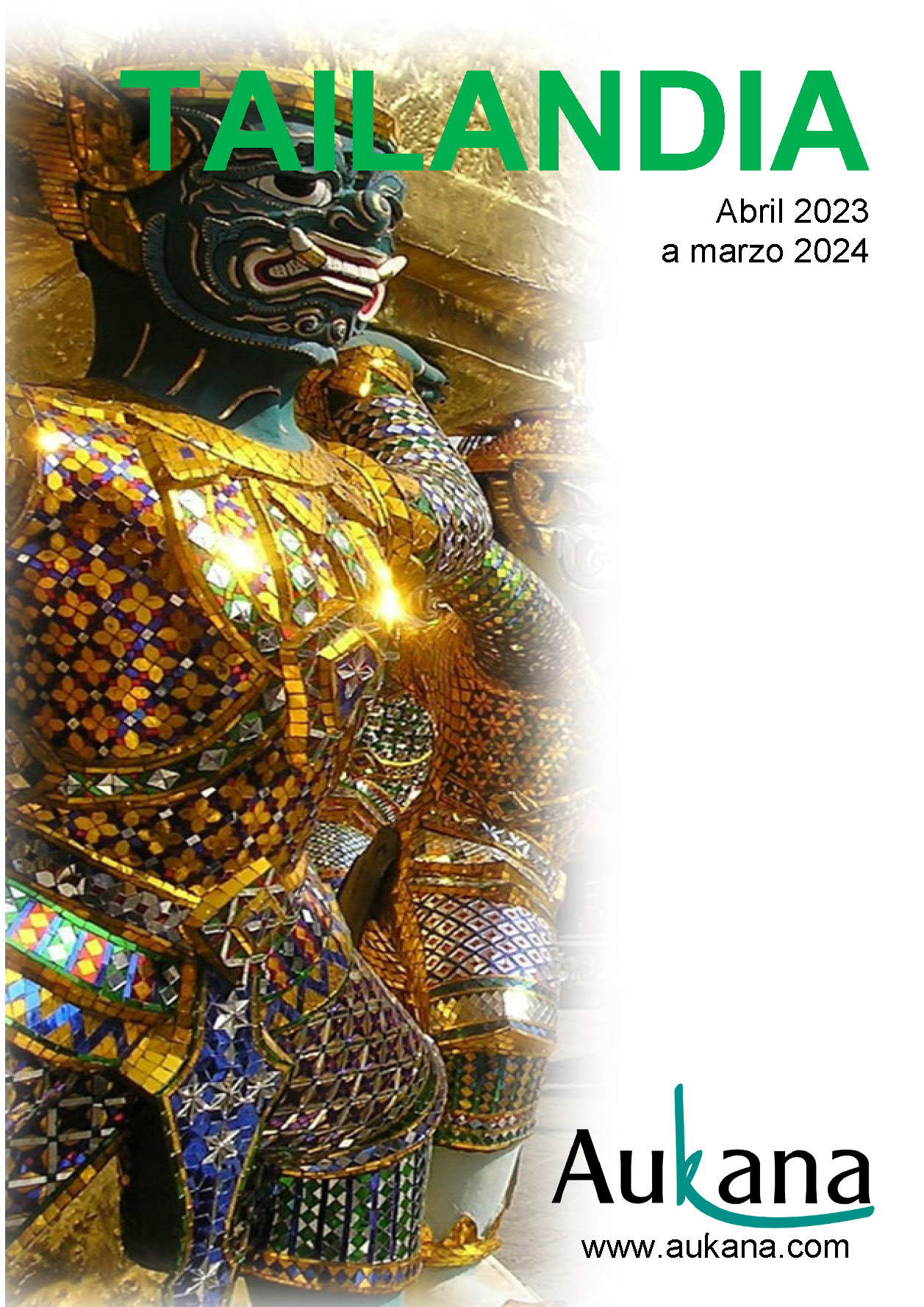 Catalogo Aukana Travel Tailandia 2023-2024