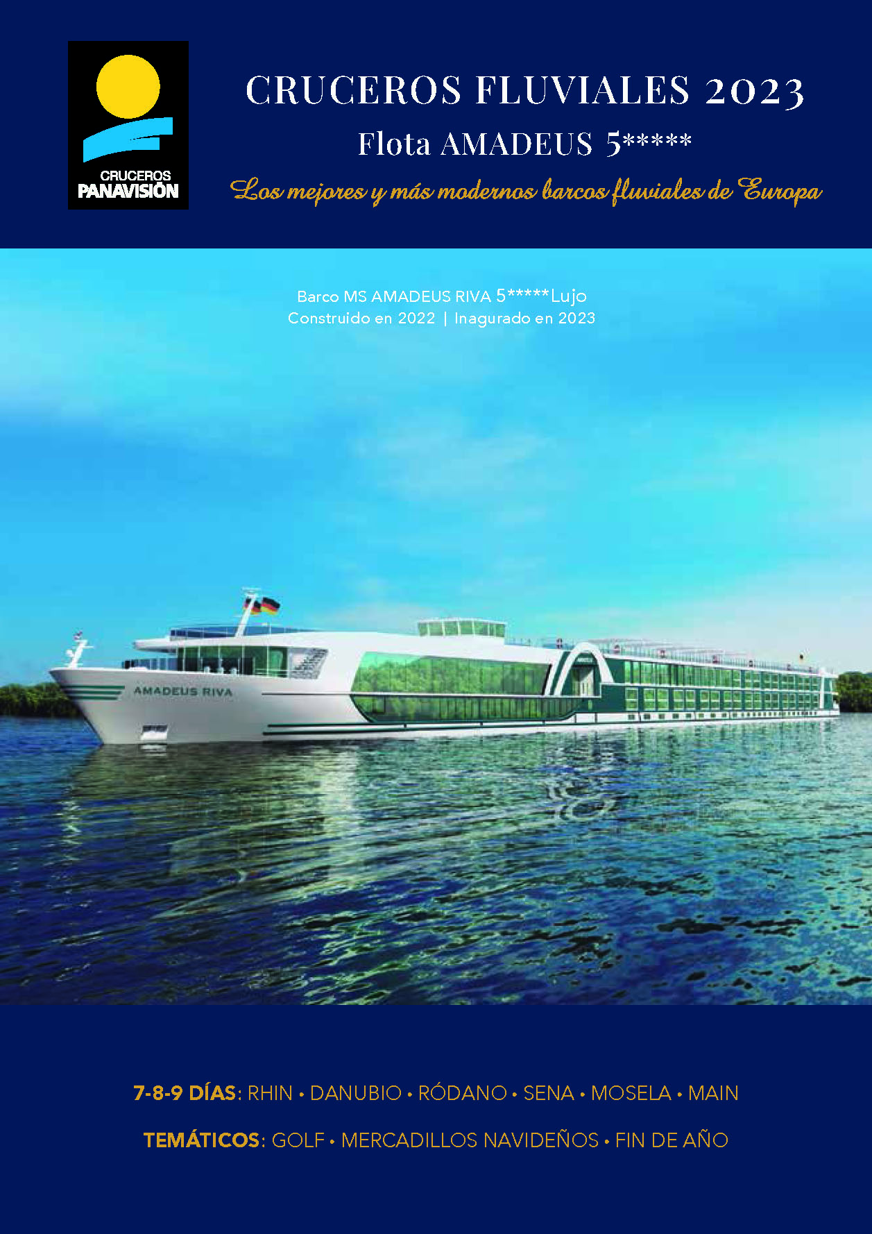 Catalogo Panavision Tours Cruceros Fluviales 2023