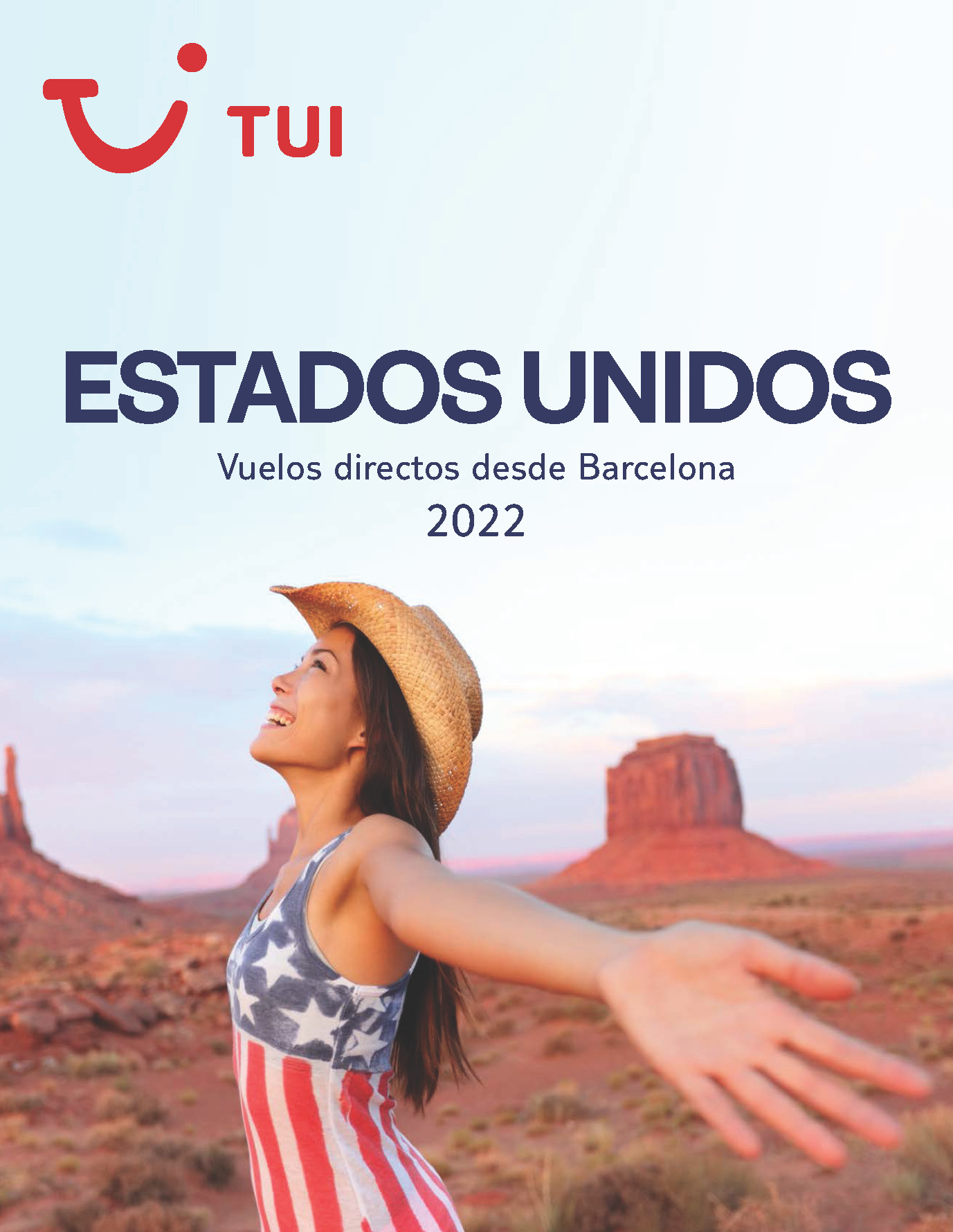 Folleto TUI Ambassador Tours Verano 2022 Estados Unidos vuelo directo desde Barcelona