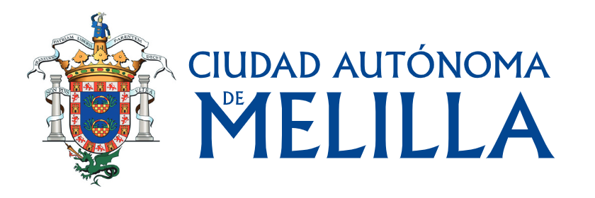 Logotipo Gobierno de la Ciudad Autónoma de Melilla 840x280