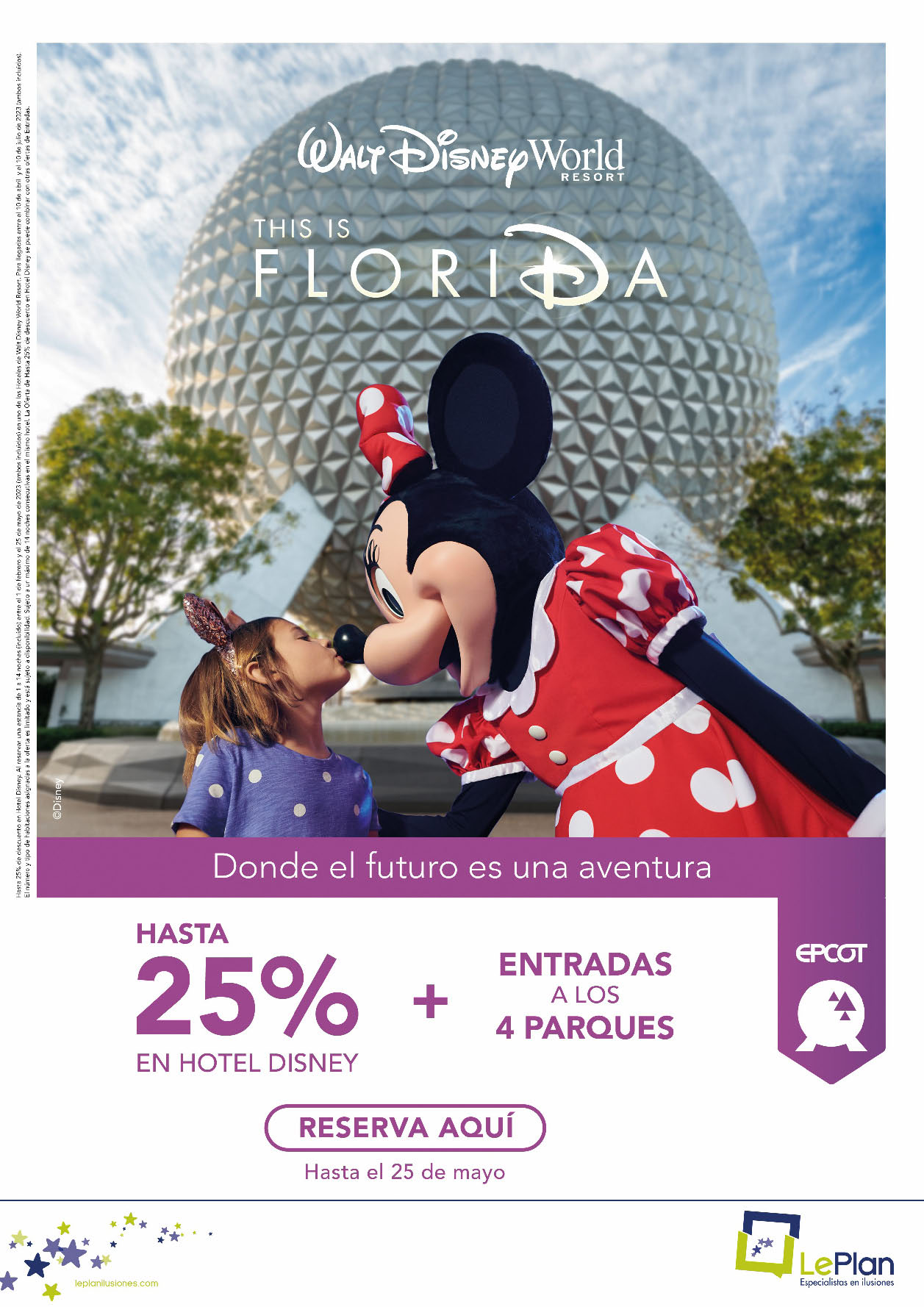 Oferta LePlan Ilusiones Walt Disney World Resort Florida Hotel Disney + Entradas 4 Parques 2023-2024