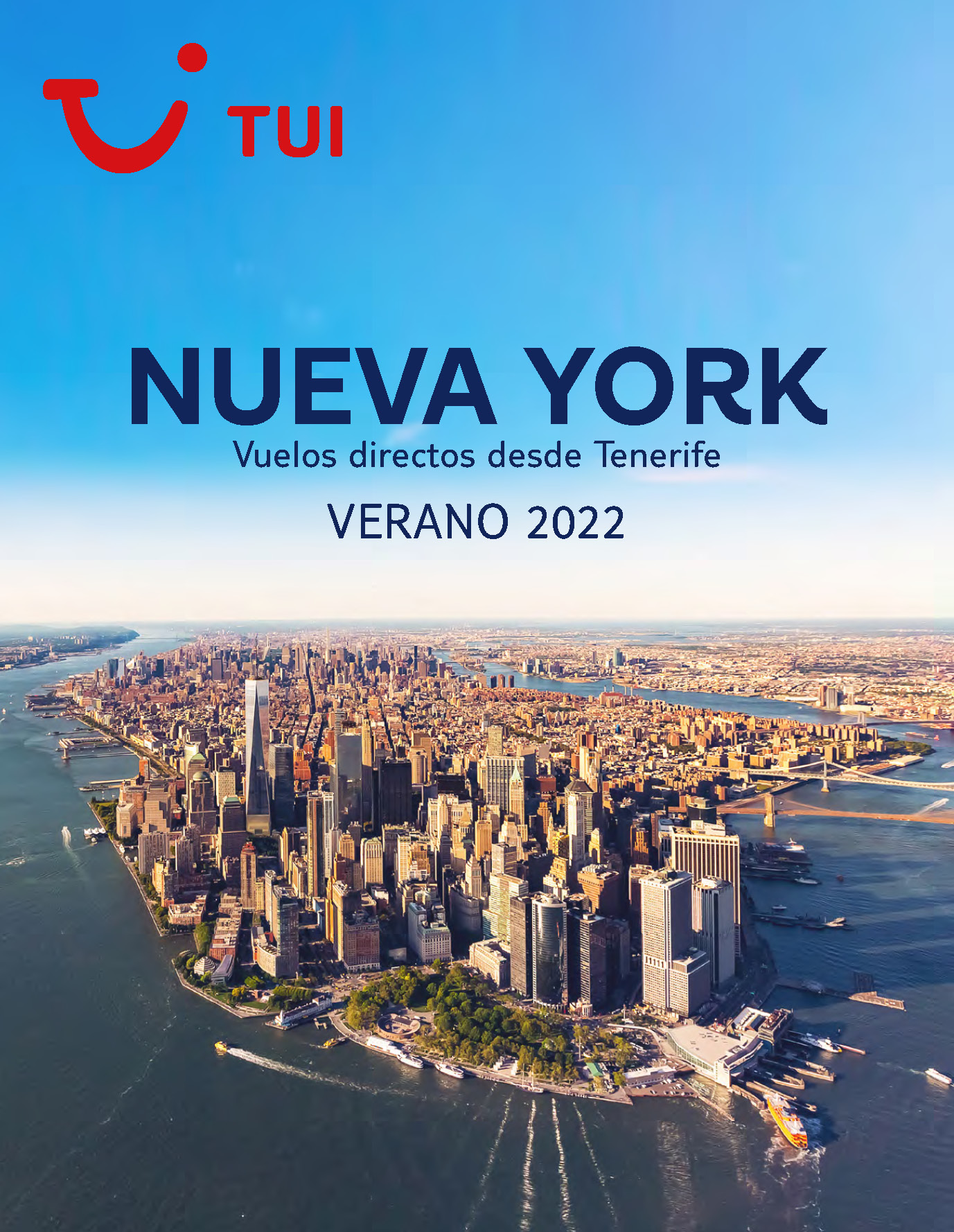 Oferta TUI Ambassador Tours Verano 2022 Nueva York vuelo directo desde Tenerife